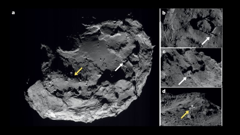BREAKING: Rosetta Orbiter Found Water Ice on the Surface of Comet 67P