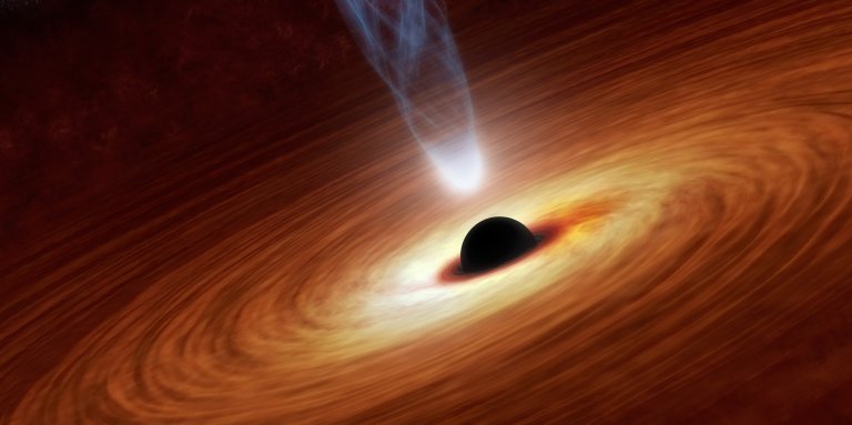 Visible Light Seen Coming from a Black Hole for the First Time