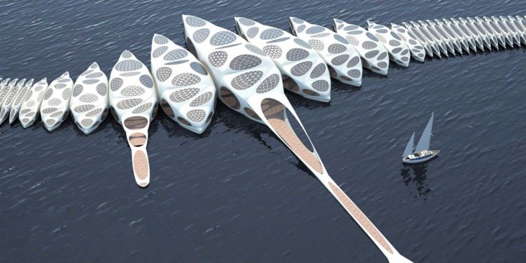 Check Out this Futuristic “Floating Hotel”