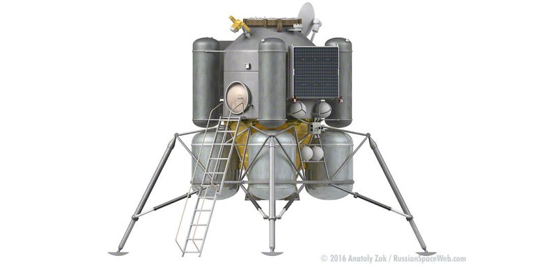 Russia Enters New Space Race, Revealing Their Manned Lunar Lander
