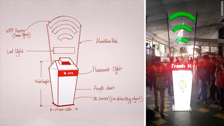 India is Trying to Turn its Trash into Free WiFi