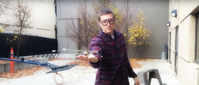 SCAMP Is a Robot That Can Fly…and Also Climb and Perch on Walls