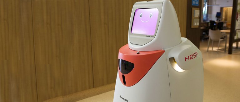Panasonic’s (kind of creepy) Robots Are Cleared for Hospital Work