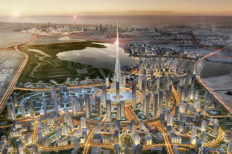 A simulation of the new Emaar Properties development in Dubai. PHOTO: EMAAR PROPERTIES