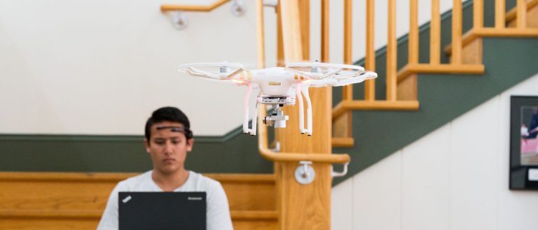 University of Florida Holds First Drone Race Using Mind Control
