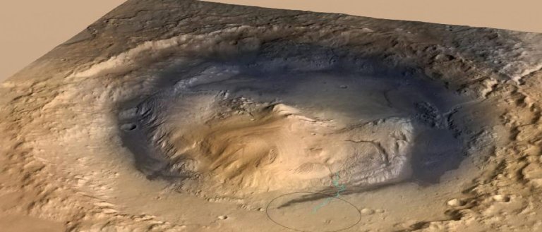 Curiosity Uncovers How Mysterious Mile-High Mounds Formed on the Red Planet