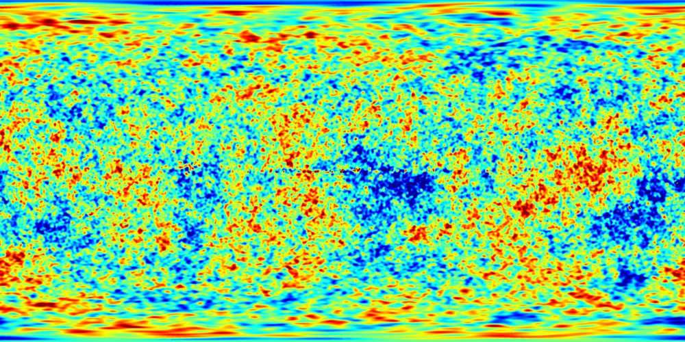 mage of the cosmic microwave background. Credit: NASA