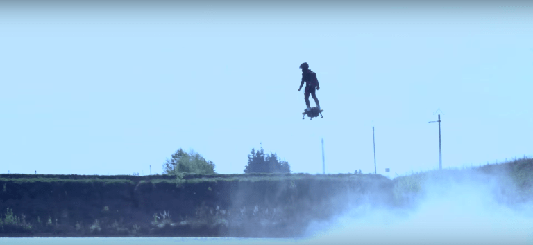 “Flyboard Air” is a Hoverboard That Can Reportedly Soar to 10,000 Feet