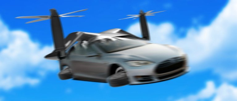 The Next Era of Tesla: Meet The Model F Autonomous Flying Car
