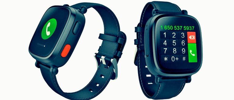 This Smartwatch for Seniors Has GPS, WiFi, Cellular Connectivity, And an SOS Button