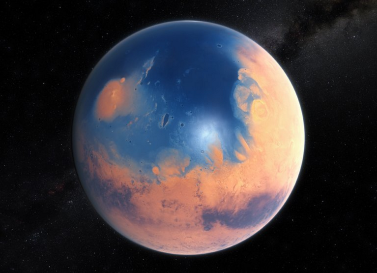 Billions of Years Ago, Mega-Tsunamis Washed Across Mars