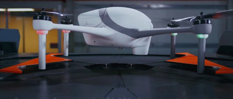 This Autonomous Patrol Drone System Can Even Change its own Batteries