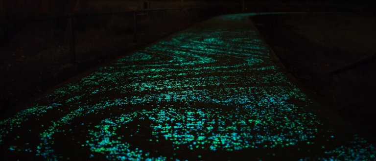 Glow-in-The-Dark Cement May Be Coming to a Road Near You