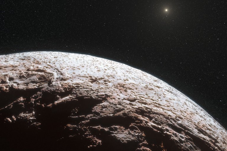 Astronomers Discovered a Dark Moon Orbiting Dwarf Planet “Makemake”