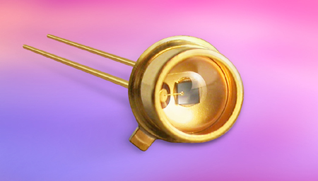 Photodiode with 660nm Peak Wavelength Response. Credit: Opto Diode