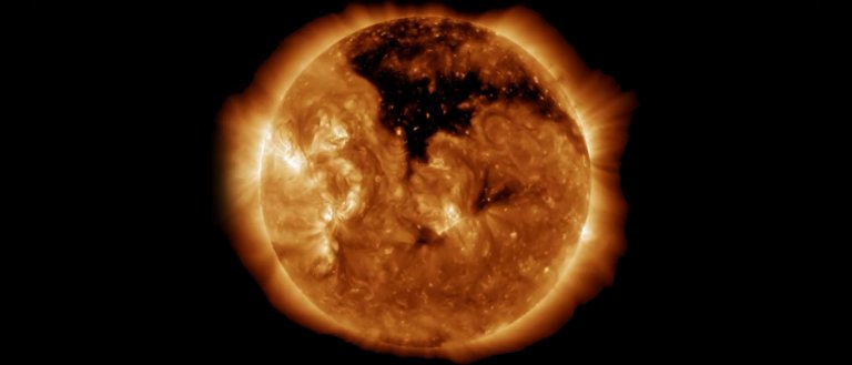 NASA Found What Appears to Be an Enormous Dark Spot on the Sun