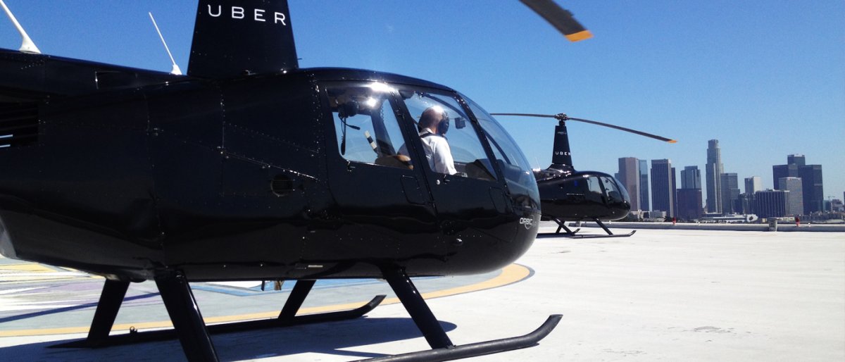 Uber Is Now Offering Helicopter Rides in Brazil