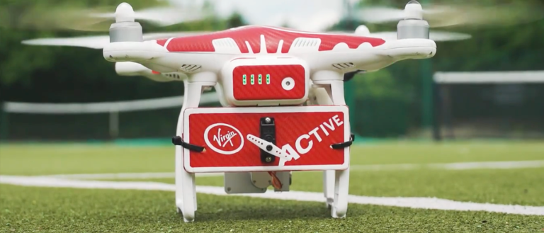 Meet the Drone That Will Train You to Be a Tennis Superstar