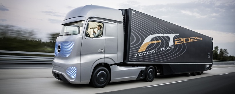 Mercedes-Benz Future Truck 2025. Daimler.