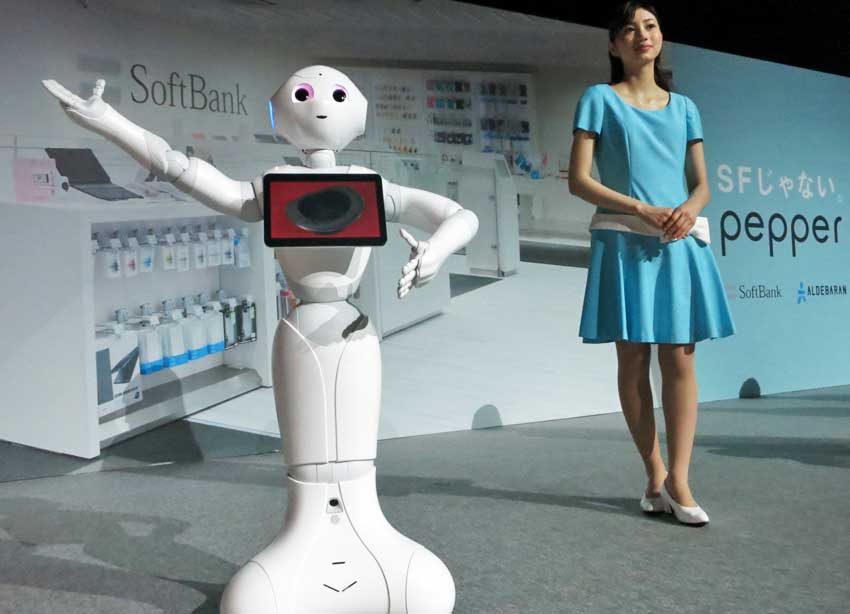 Pepper. Credit: Kazuaki Nagata/JapanTimes