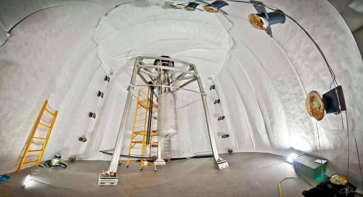 The LUX chamber lies one mile underground. Carlos H. Faham.