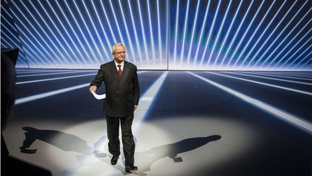 Former chief executive Martin Winterkorn. AFP.