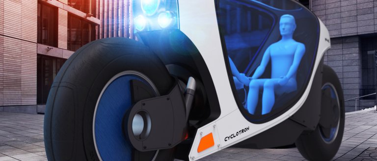 Cyclotron: A Futuristic, Self-Driving Motorcycle That Will Transform How We Travel