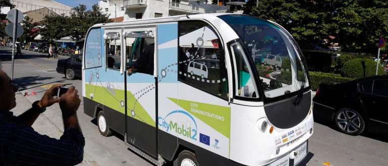 Autonomous Minibuses Are Currently Making Their Way Across Helsinki
