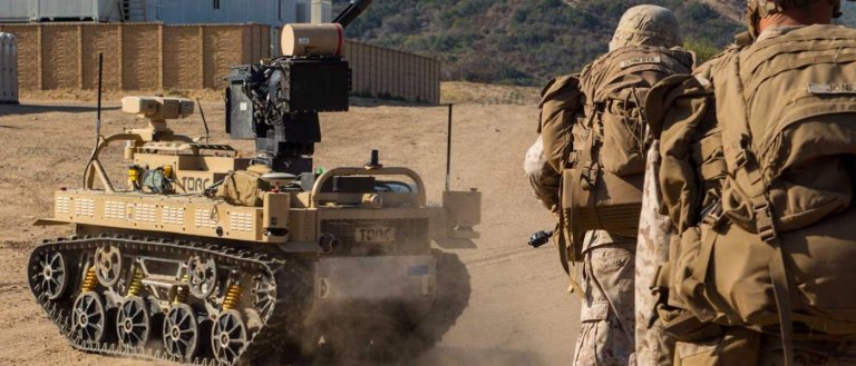 The Marines Now Have A Robot That Comes Equipped with a Machine Gun
