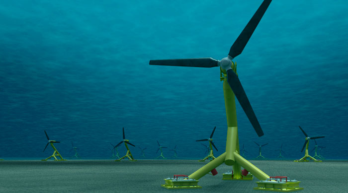 MeyGen tidal stream project. Image Source: utilityweek.co.uk