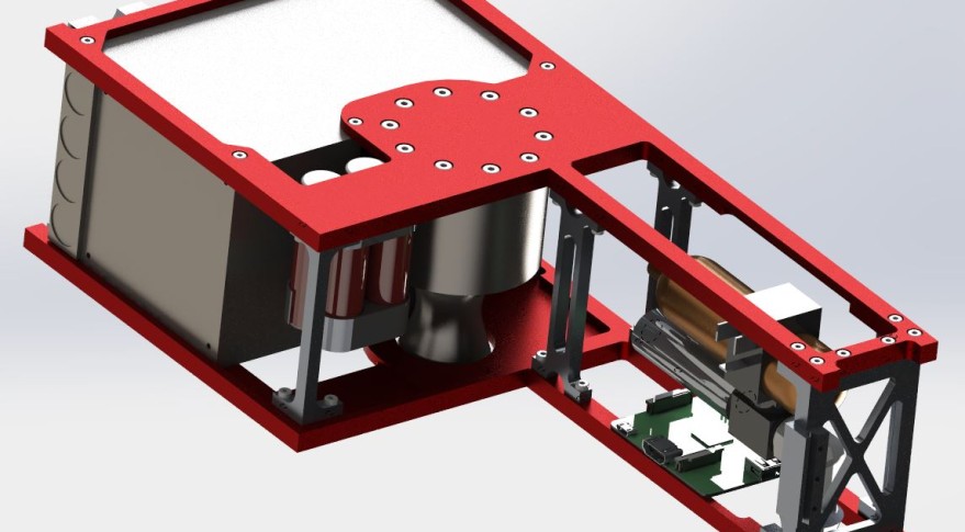 Cornell's CubeSat model Credit: Cislunar Explorers