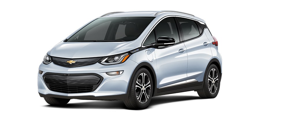 The Chevrolet Bolt EV. It can reach 383 km(238 miles) in one charge. Credit: Chevrolet