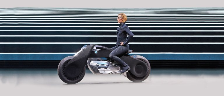 bmw future bike motorrad next vision 100 no helmets