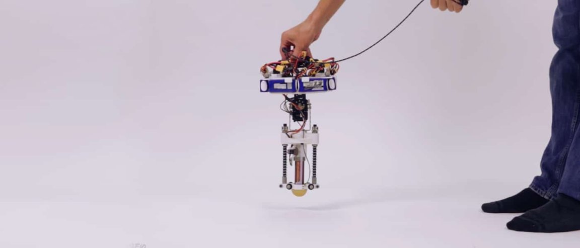 robot hopping robot locomotion control