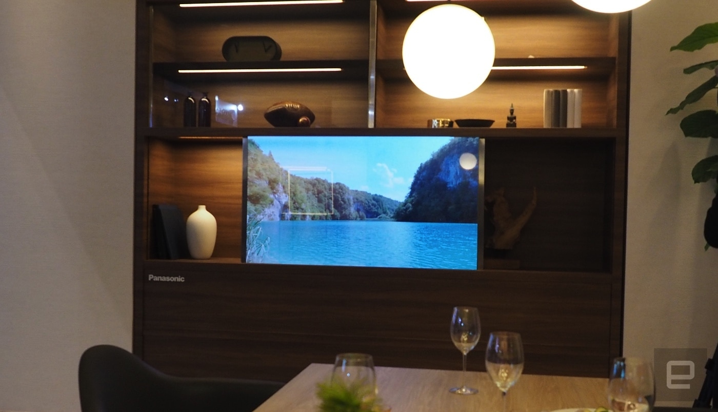 The OLED version from CEATEC. Credits: Panasonic Newsroom