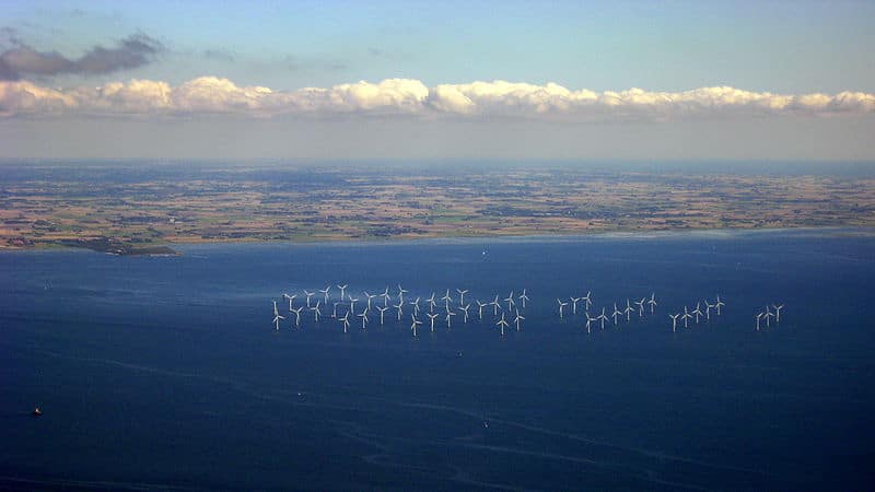 One of Scotland's many offshore turbines. Credit: Tomasz Sienicki