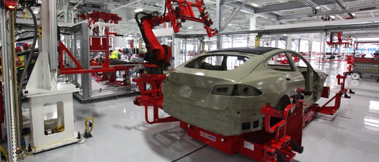 #elon musk #gigafactory #model 3 #batteries