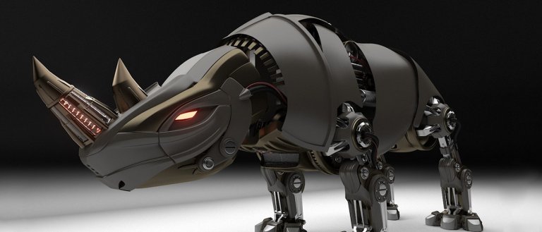 rhino poaching robots