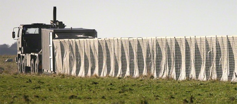 The Future of War? This 1000-Foot Long Barrier Can Be Set up in Under a Minute