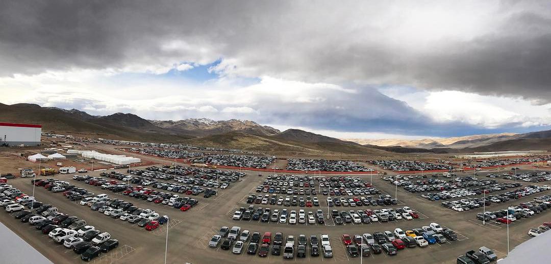 The Gigafactory site via Wendy Scott