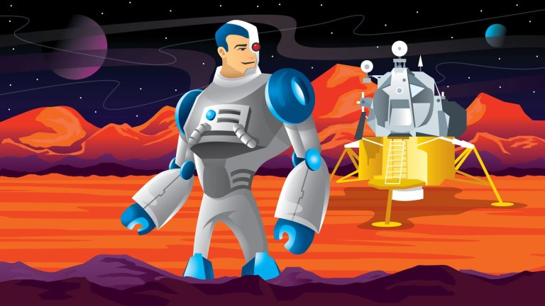 Mars, Tomb of Futurism: The Hopes of Success Are Dependent on Cyborg Humans