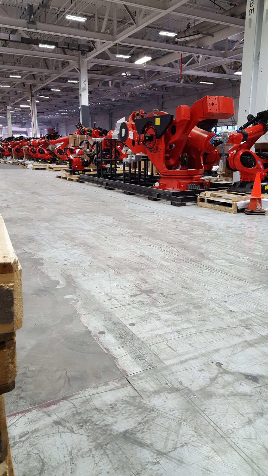 tesla kuka robotics model 3 automation