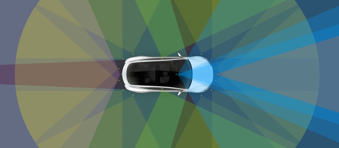 tesla autopilot 2.0 automatic emergency breaking autonomous vehicles