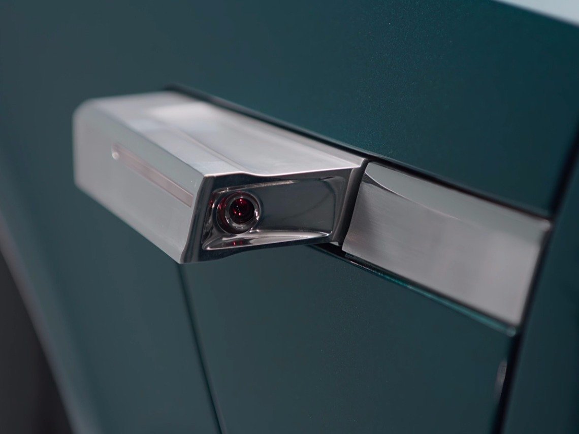 Cameras for side mirrors. Image credit: Audi