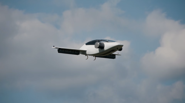 lilium jet all-electric aircraft flying car electric flying car
