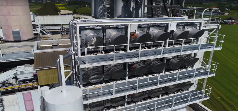 carbon capture plant low-carbon economy climate change