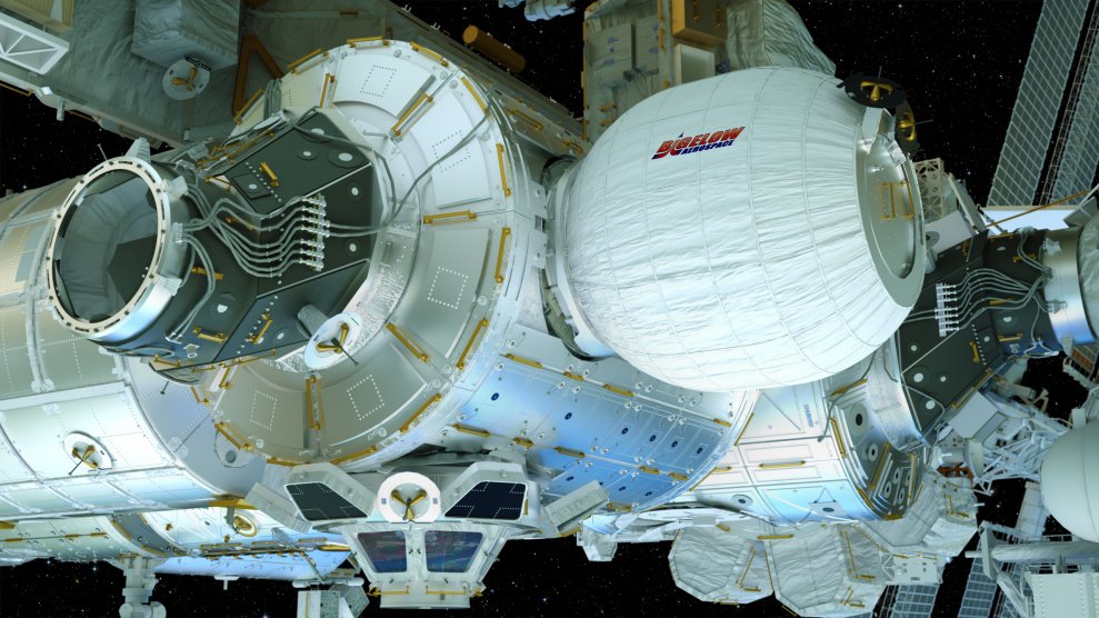 Space Module Photo NASA’s First Inflatable Space Module Is Still Going Strong After a Year ...