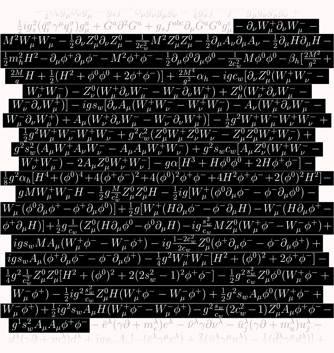 This is the closest thing we have to a master equation of the universe