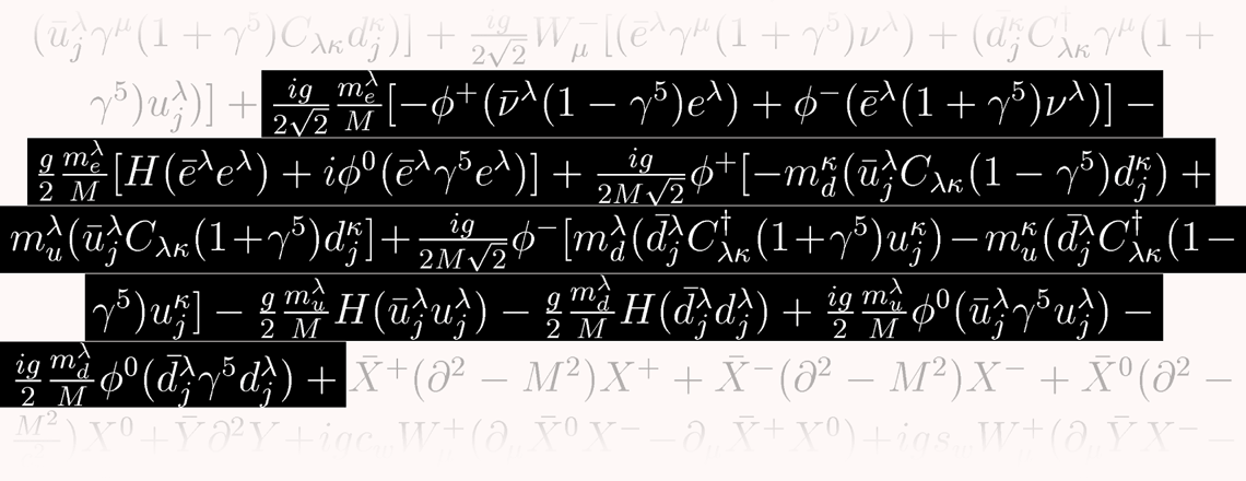 This is the closest thing we have to a master equation of the universe