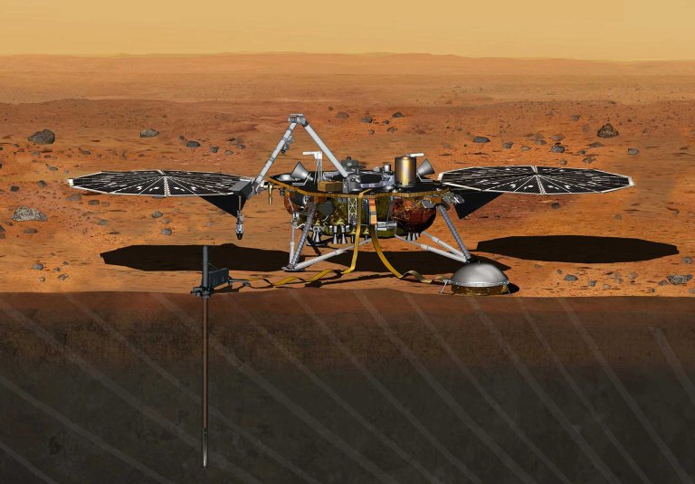 insight mars lander nasa mars mission